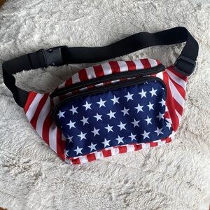 American Flag Fanny Pack